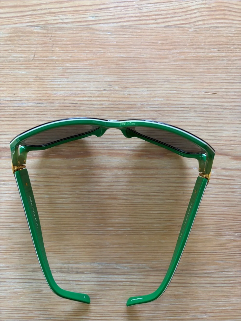 Lilly Pulitzer Black/Green/Pink Oversized Women's Sunglasses